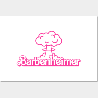 Barbenheimer Oppenheimer Barbie Fanmade Fun Posters and Art